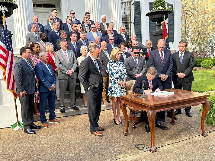 We did it, Mississippi! We just eliminated the income tax!Today is a day that will be remembered...